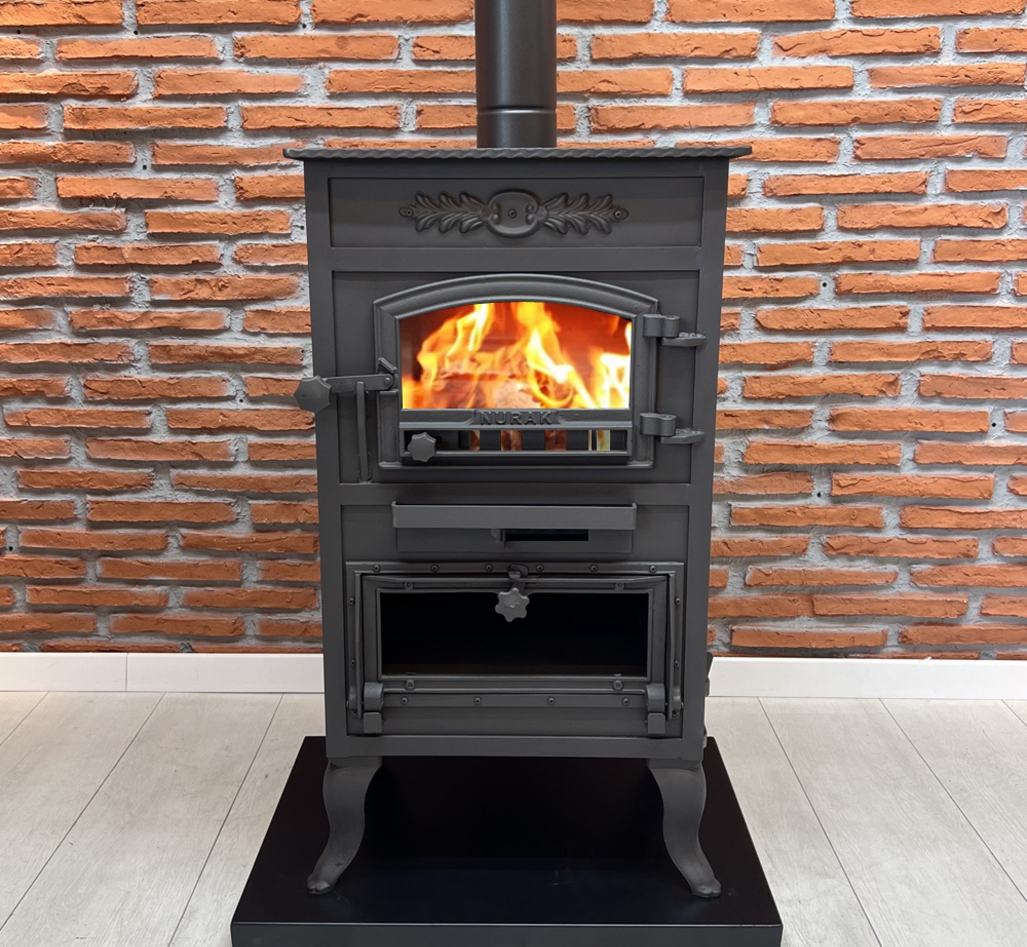 Fırınlı Bungalov Şömine