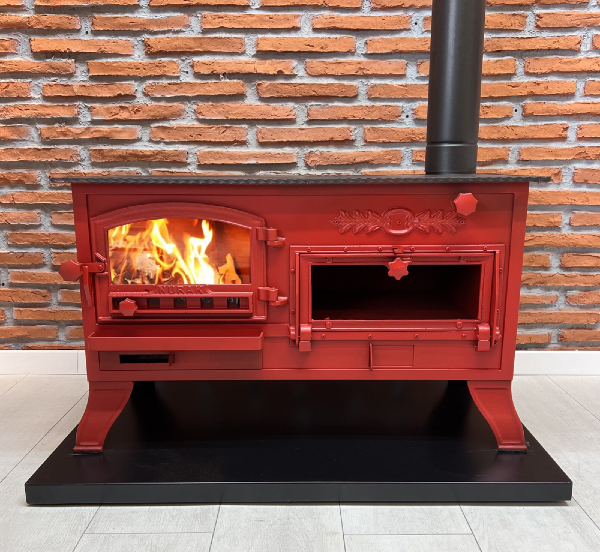 Kapadokya Renkli Yandan Fırın Kuzine