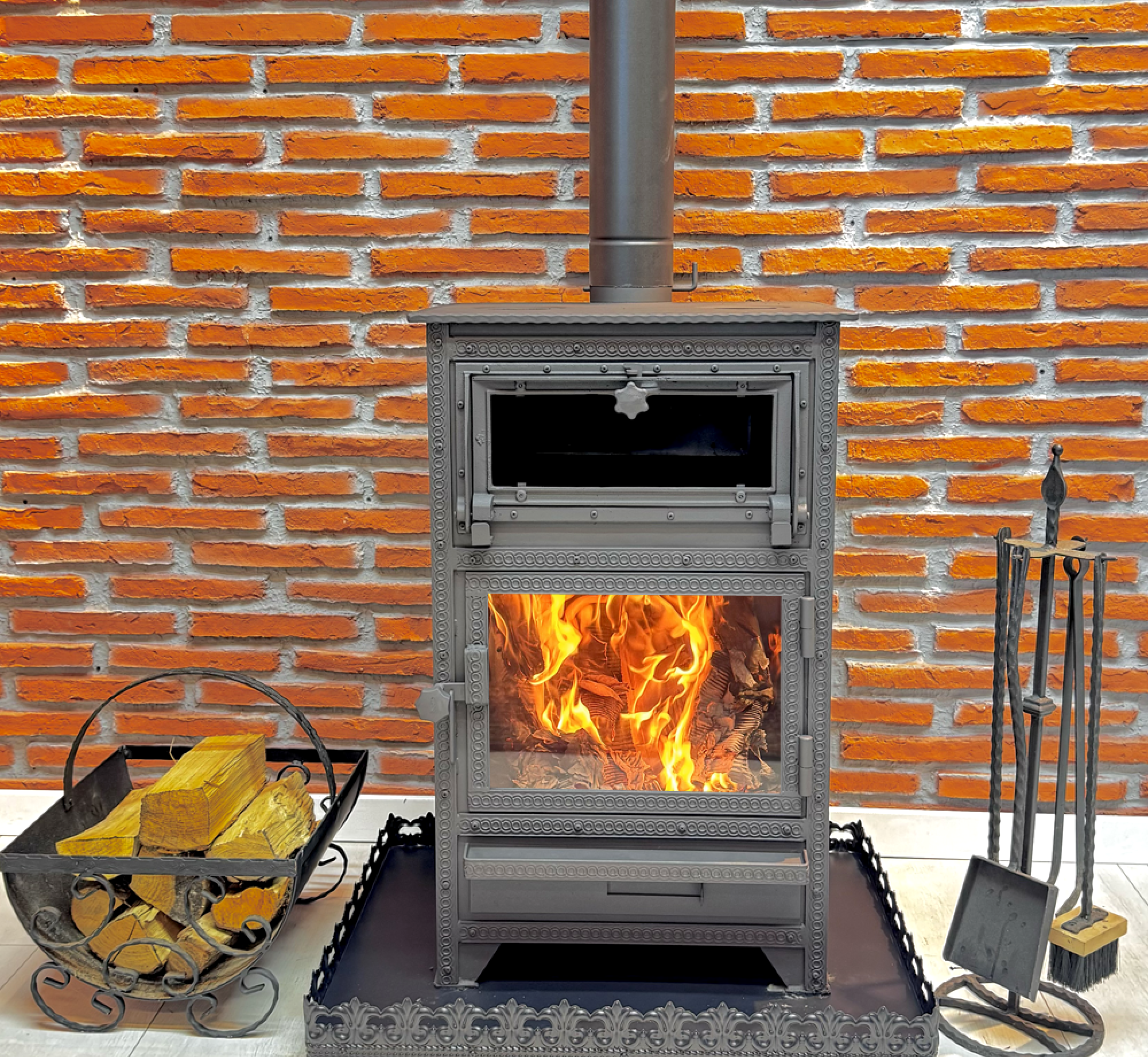 Lüks Fırınlı Şömine