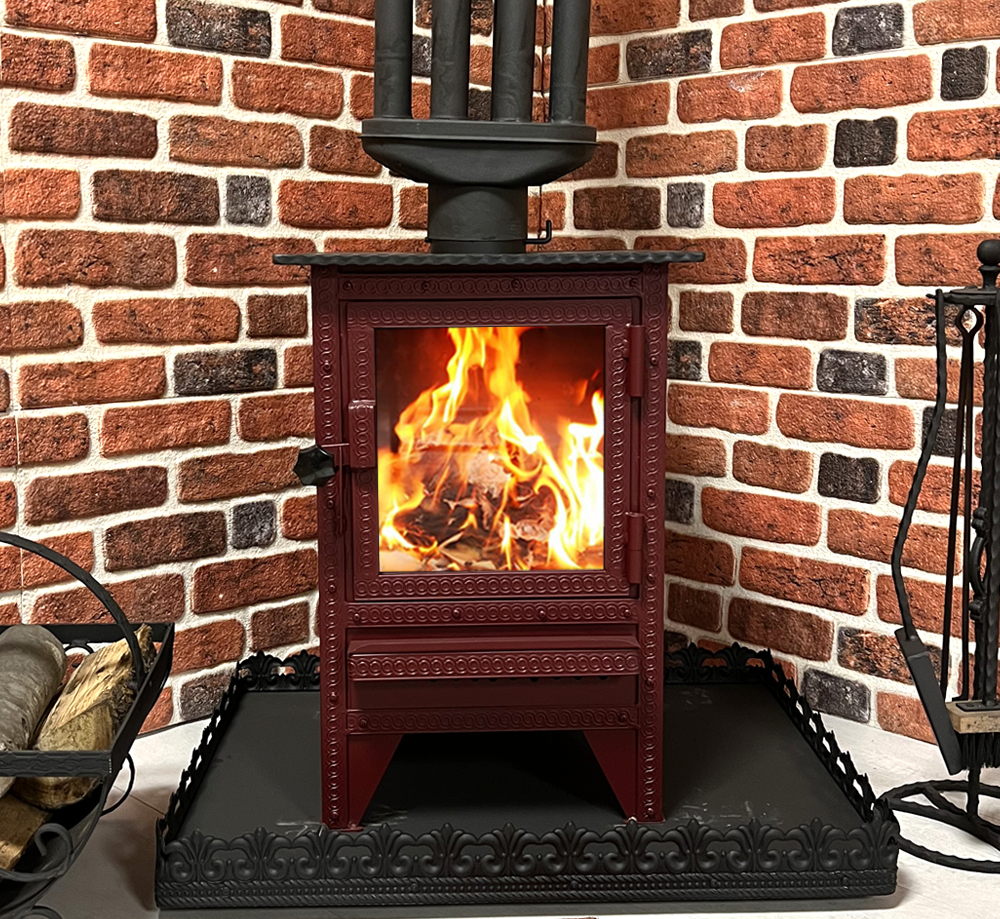 Anadolu Serisi Bordo Zigana Şömine