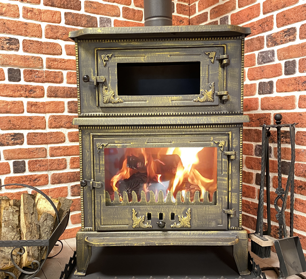 Eskitme Dökme Döküm Şömine