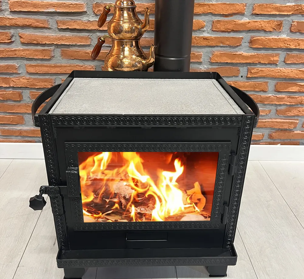 Özel Camlı Taş Mangal